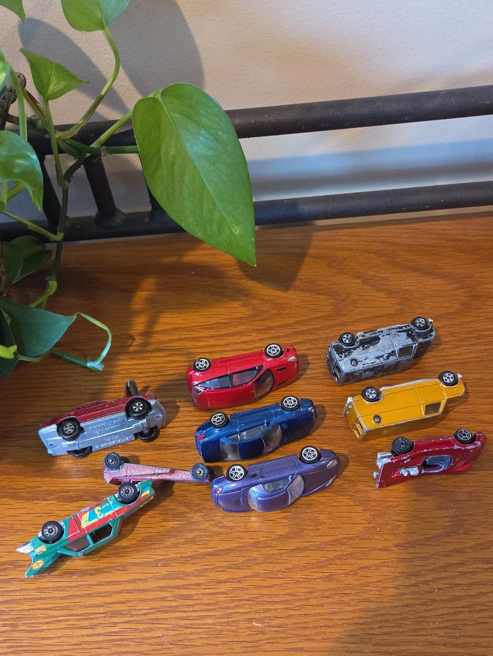 Vtg (9) Various Diecast Vehicles- ERTL, Tootsie Toy, Hong Kong Stamped, Real Toy
